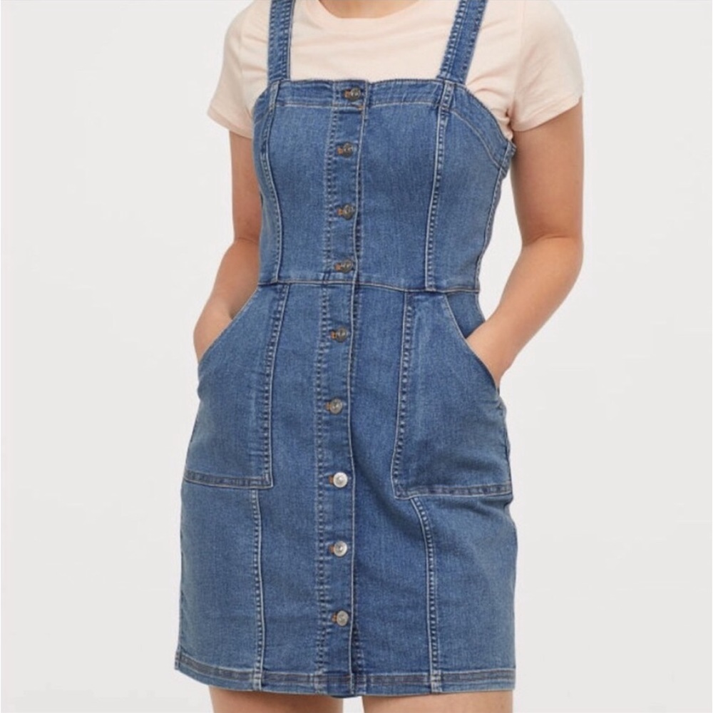 Divided jean dress size 4